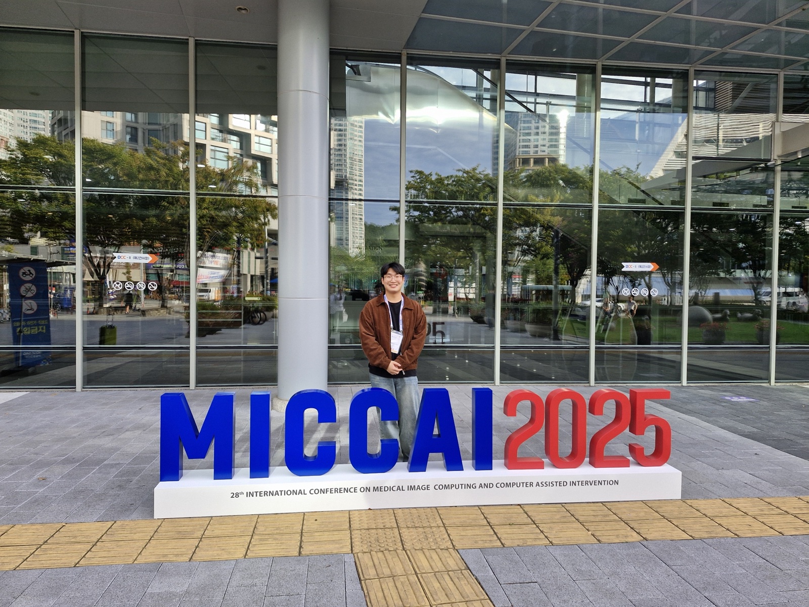 Presenting a poster at MICCAI 2025